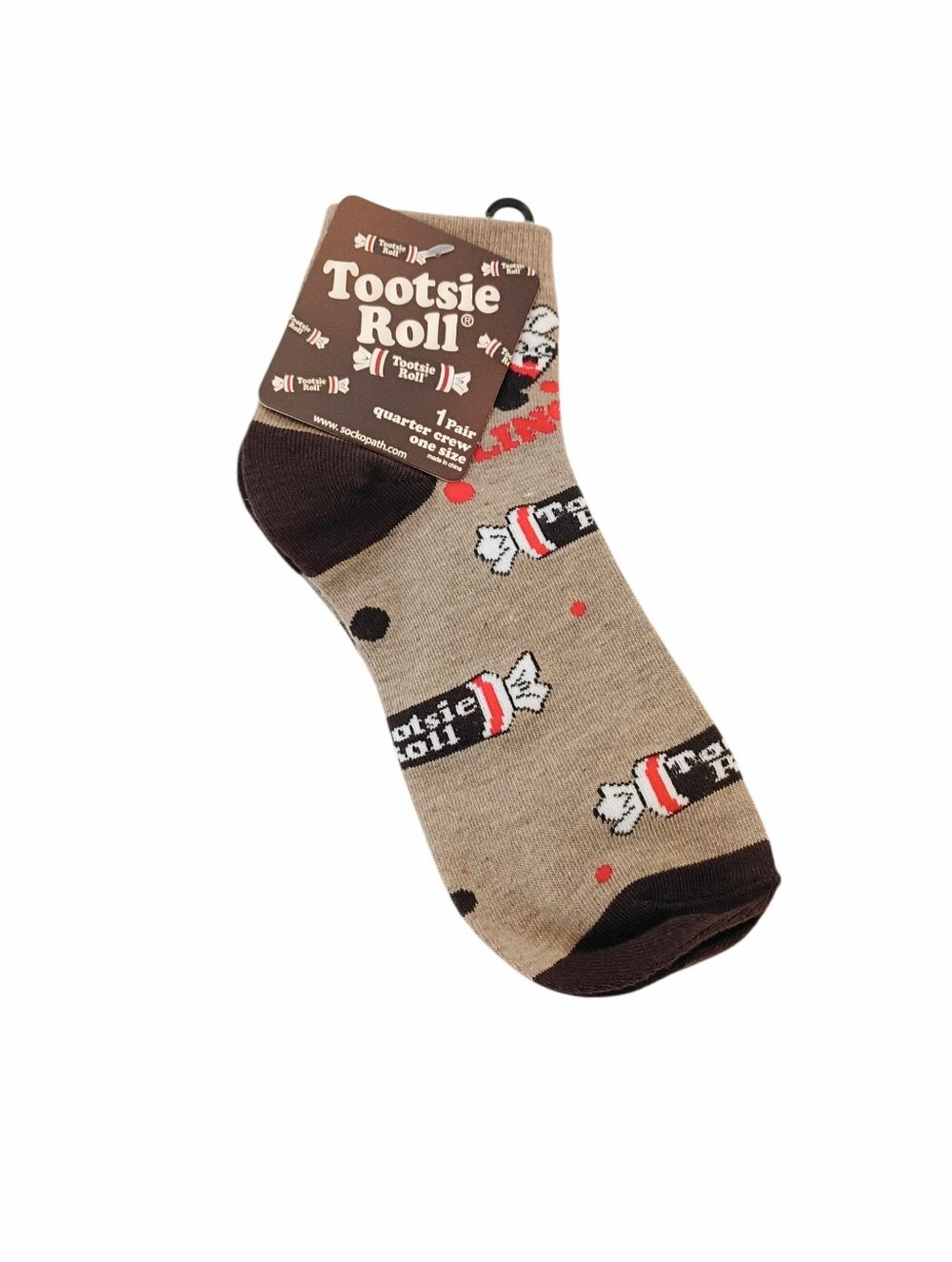 Tootsie Roll Socks